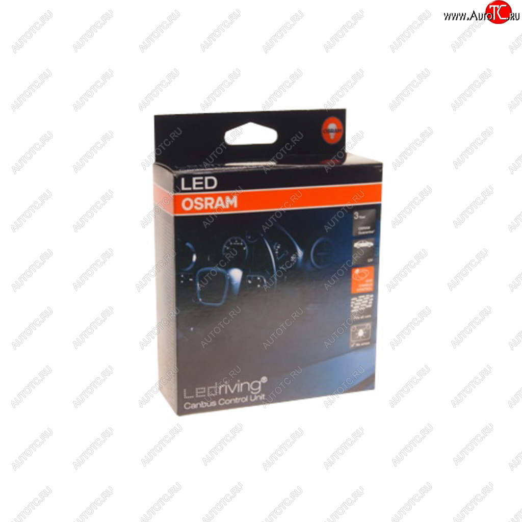 2 799 р. Блок эмуляции ламп светодиодных (обманка) 12V 50W универсальный разъем 2шт. Canbus OSRAM OSRAM ledcbctrl103  с доставкой в г. Воронеж