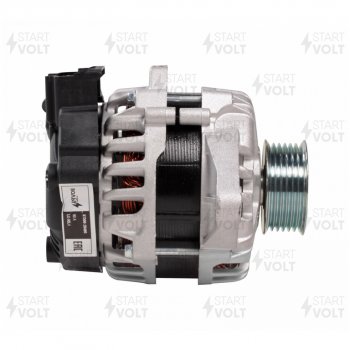 11 599 р. Генератор HYUNDAI Solaris (11-),Elantra (06-),i30 KIA Ceed,Cerato 14В 90А STARTVOLT STARTVOLT lg 08l4  с доставкой в г. Воронеж. Увеличить фотографию 3