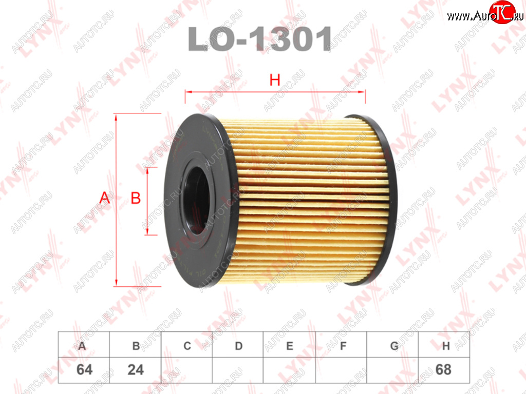 399 р. Фильтр масляный PEUGEOT Boxer CITROEN Jumper FIAT Ducato FORD Transit (06-),Mondeo LYNX LYNX lo1301  с доставкой в г. Воронеж