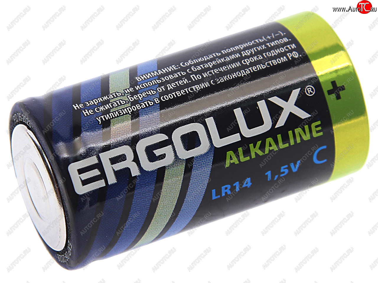 133 р. Батарейка C LR14 1.5V блистер 2шт. (цена за 1шт.) Alkaline ERGOLUX ERGOLUX lr14 bl-2  с доставкой в г. Воронеж