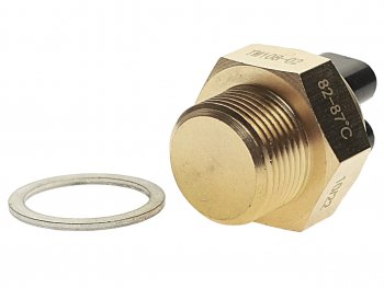 Датчик включения вентилятора ГАЗ,МОСКВИЧ 87-82 град. LUZAR LUZAR ls0241
