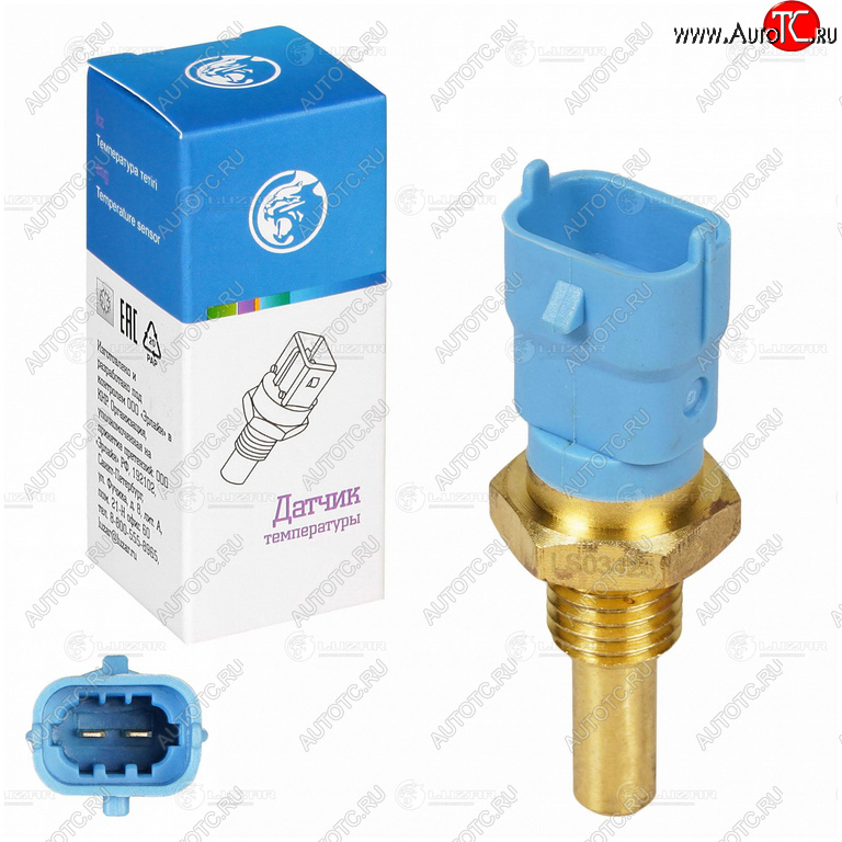 399 р. Датчик температуры ГАЗ дв.40524 ЕВРО-3 LUZAR LUZAR ls03425  с доставкой в г. Воронеж