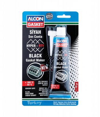 Герметик прокладка черный термостойкий 90мл ALCON ALCON m-3304 ALCON m-3304