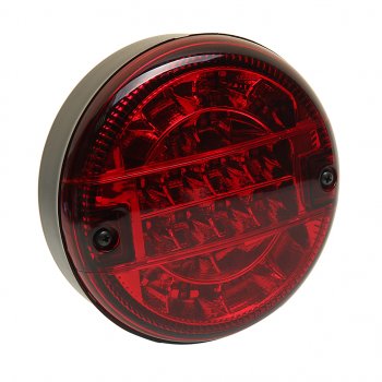 Фонарь габаритный задний универсальный круглый красный левыйправый 24V LED MARS TECH MARS TECH m720106