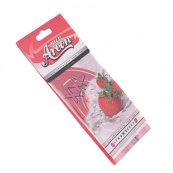 Ароматизатор подвесной пластина (клубника) Mon XXL AREON AREON max07