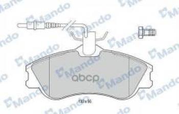 1 439 р. Колодки тормозные передние (4шт.) MANDO  CITROEN Berlingo ( M49,  M59,  B9,  K9) (1996-2023), Peugeot Partner ( M49/M59,  B9) (1997-2018)  с доставкой в г. Воронеж. Увеличить фотографию 1