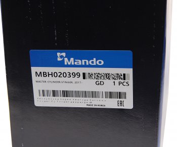 4 999 р. Цилиндр тормозной главный KIA Stinger (17-) MANDO MANDO mbh020399 MANDO mbh020399  с доставкой в г. Воронеж. Увеличить фотографию 5