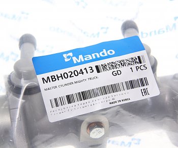 13 999 р. Цилиндр тормозной главный HYUNDAI EX6,8 дв.D4CC MANDO MANDO mbh020413  с доставкой в г. Воронеж. Увеличить фотографию 3
