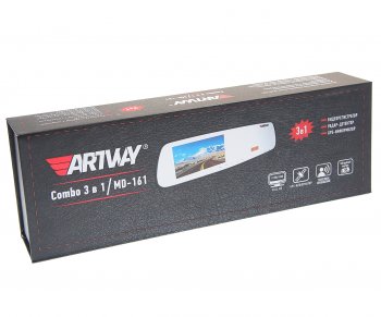 10 999 р. Видеорегистратор с радар-детектором в зеркале GPS ARTWAY ARTWAY md-161  с доставкой в г. Воронеж. Увеличить фотографию 6