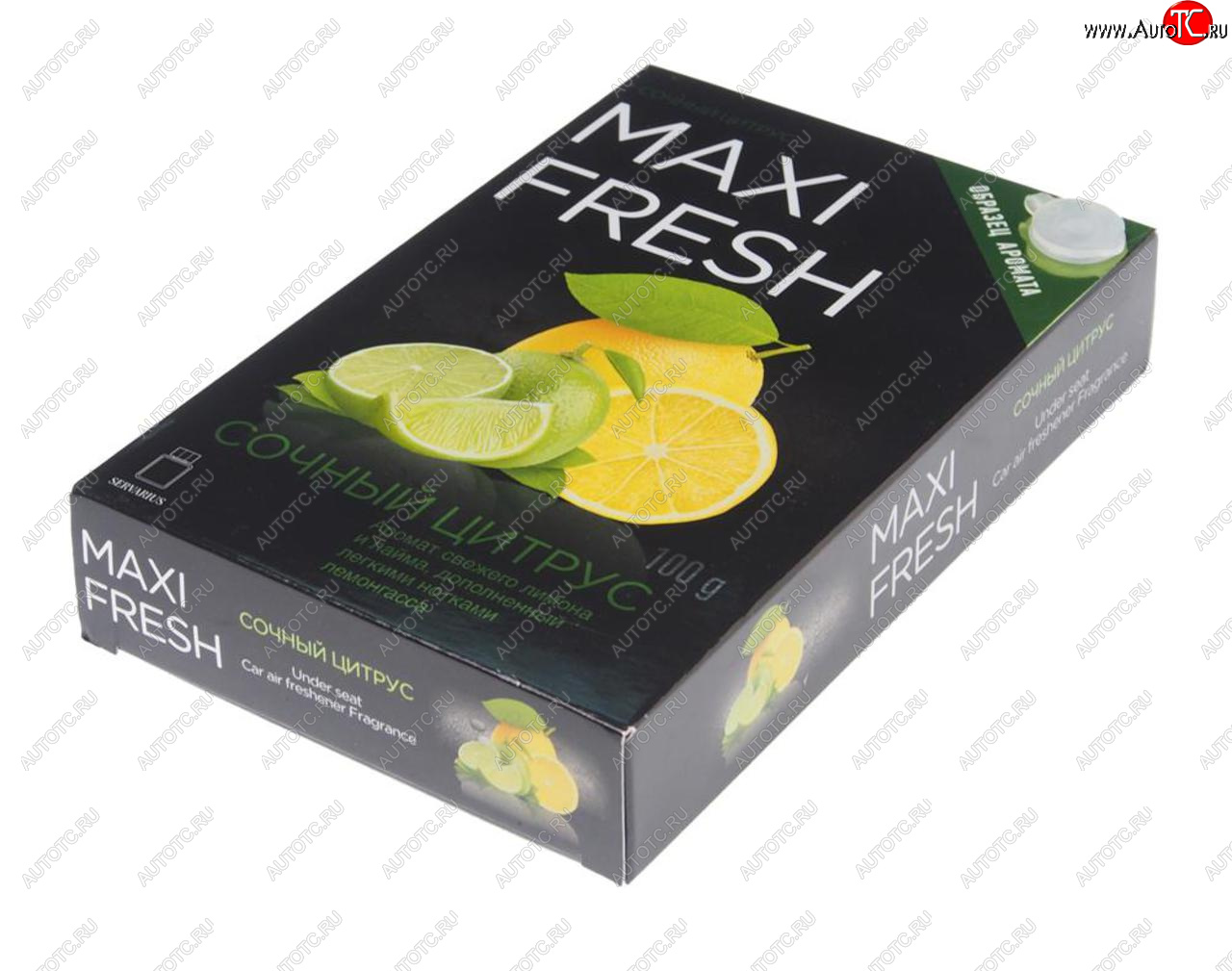 180 р. Ароматизатор под сиденье гелевый (сочный цитрус) 100г NATURAL SCENT MAXI FRESH mf-112  с доставкой в г. Воронеж