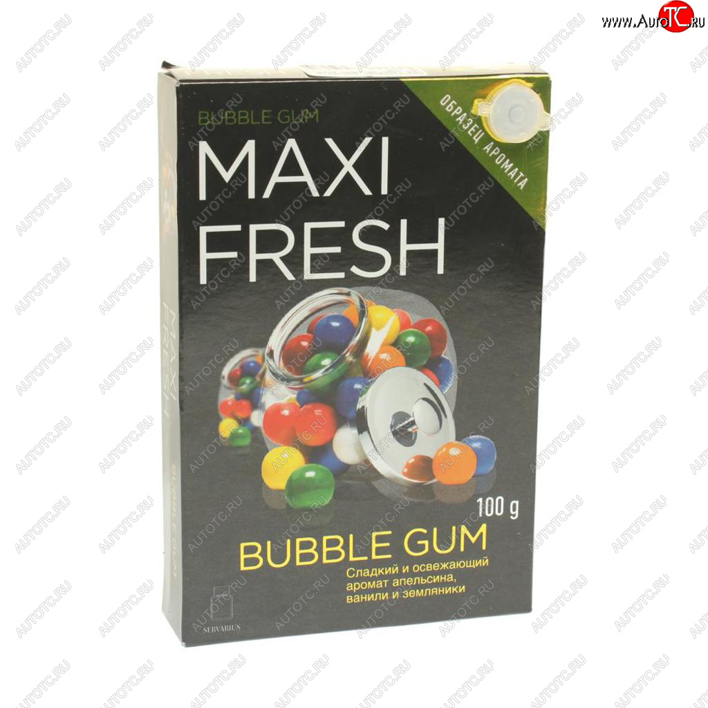 180 р. Ароматизатор под сиденье гелевый (bubble gum) 100г NATURAL SCENT MAXI FRESH mf-114  с доставкой в г. Воронеж