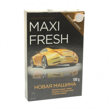 Ароматизатор под сиденье гелевый (новая машина) 100г NATURAL SCENT MAXI FRESH mf-115