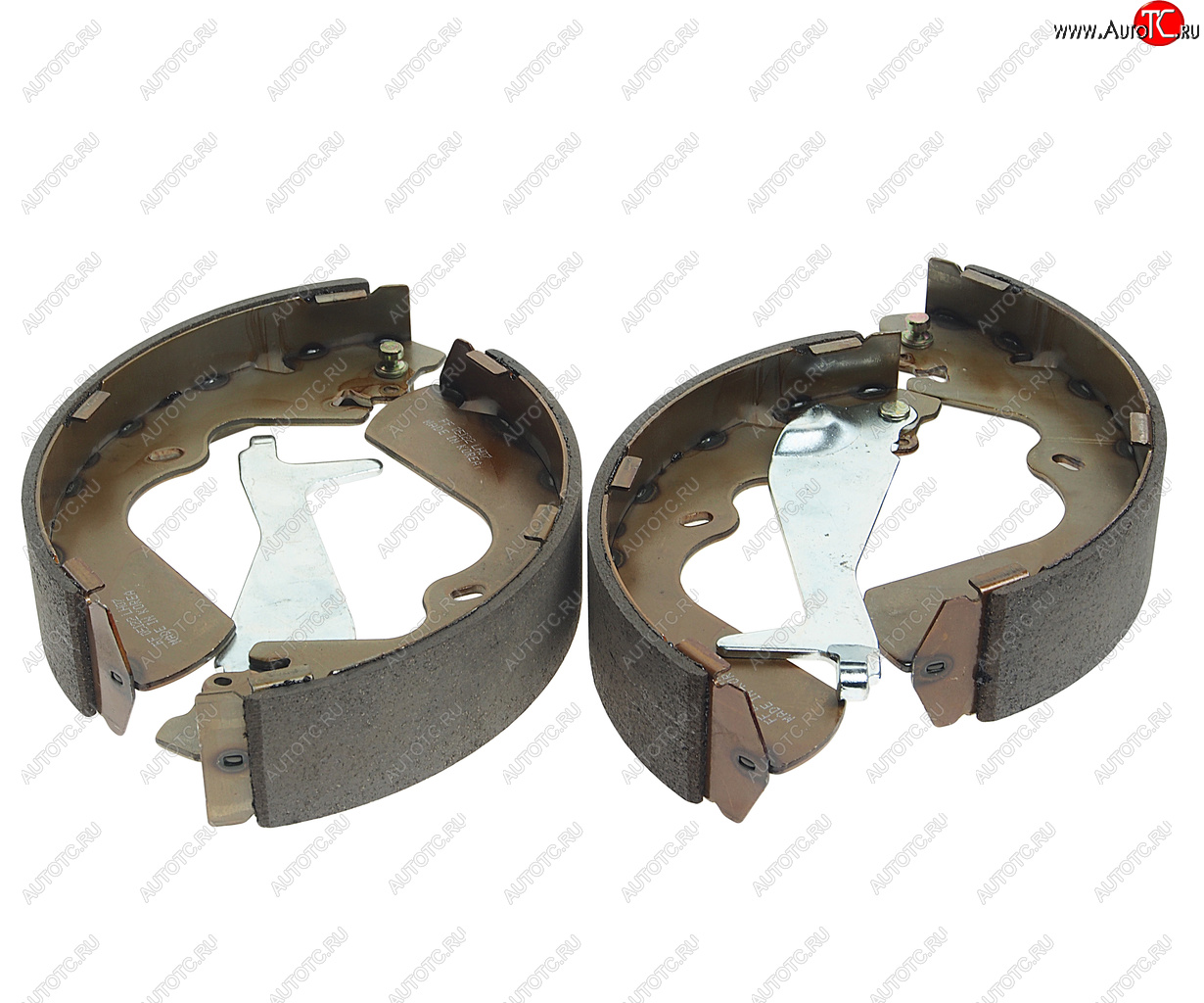 2 199 р. Колодки тормозные задние барабанные (4шт.) MANDO Hyundai Starex/H1 A1 рестайлинг (2004-2007)  с доставкой в г. Воронеж