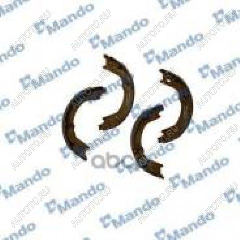 2 389 р. Колодки тормозные задние барабанные (4шт.) MANDO SSANGYONG Kyron дорестайлинг (2005-2007)  с доставкой в г. Воронеж