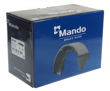 1 369 р. Колодки тормозные задние барабанные (4шт.) MANDO KIA K2500 (2005-2011)  с доставкой в г. Воронеж. Увеличить фотографию 3