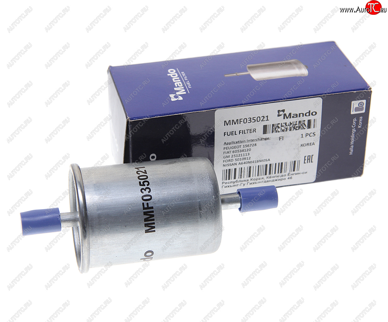449 р. Фильтр топливный VW Polo (-01),Caddy 2 (95-04) SKODA Felicia MANDO MANDO mmf035021 MANDO mmf035021  с доставкой в г. Воронеж