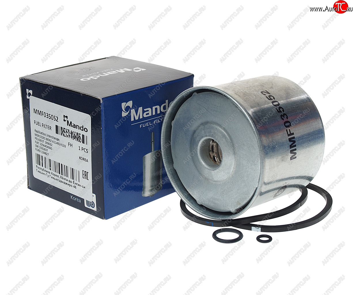 339 р. Фильтр топливный DAF IVECO MAN RENAULT PEUGEOT Boxer CITROEN Jumper FORD Mondeo MANDO MANDO mmf035052  с доставкой в г. Воронеж