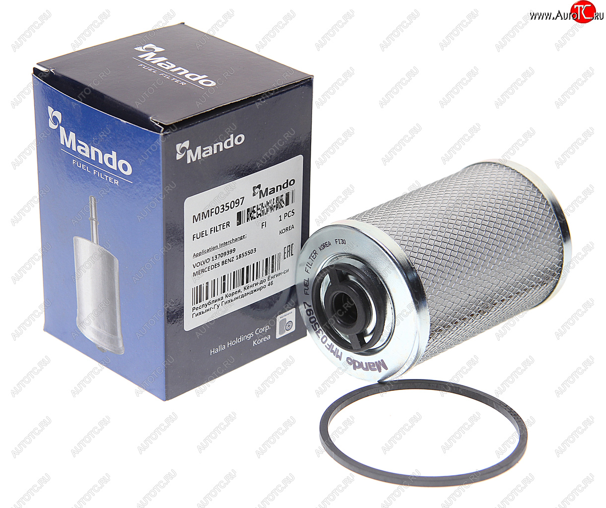 269 р. Фильтр топливный MERCEDES LK,LP,MK,NG (войлочный) MANDO MANDO mmf035097 MANDO mmf035097  с доставкой в г. Воронеж