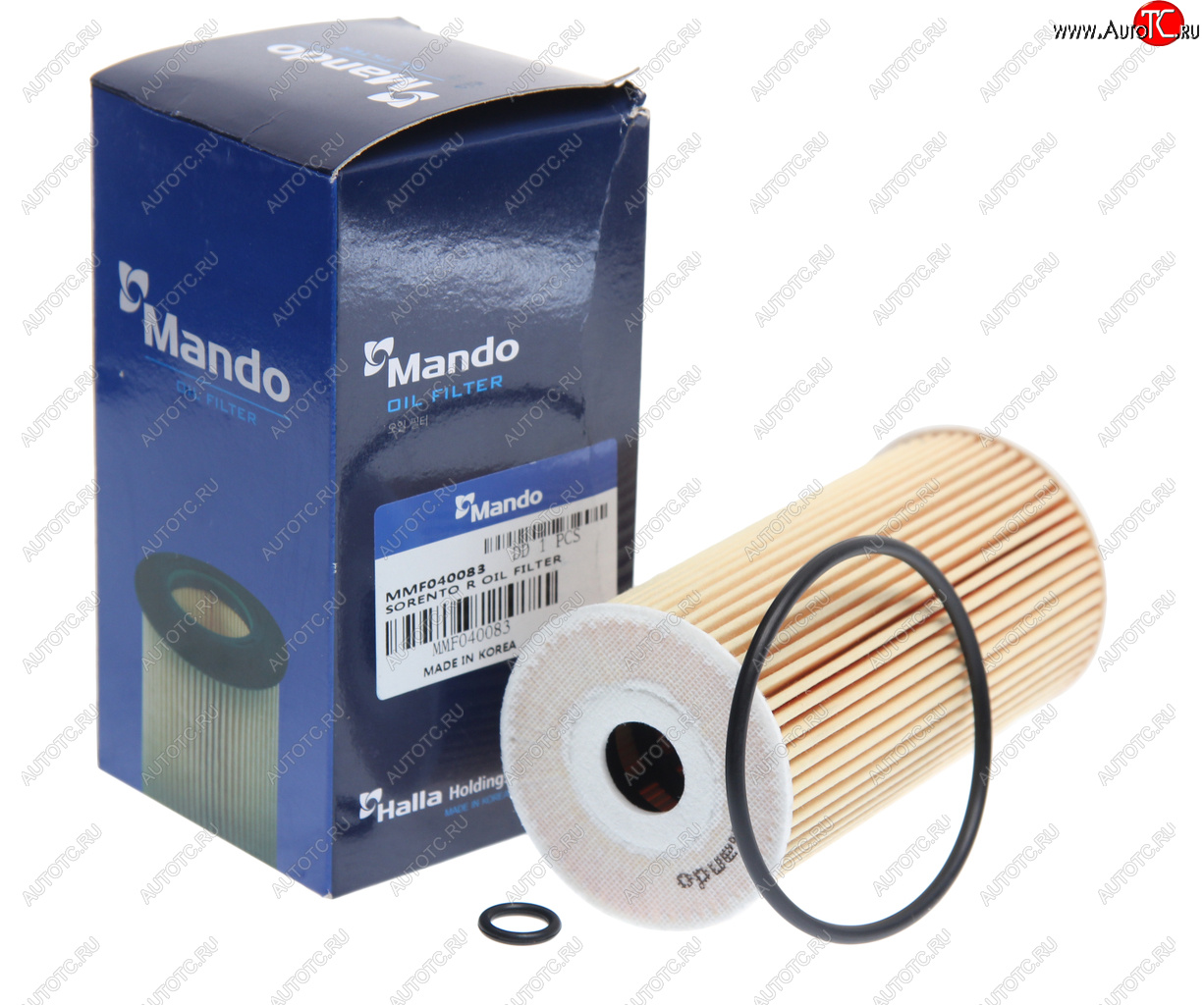 619 р. Фильтр масляный HYUNDAI Santa Fe (12-) (2.0 TCI),ix35 (13-) (2.0 TCI) MANDO MANDO mmf040083  с доставкой в г. Воронеж