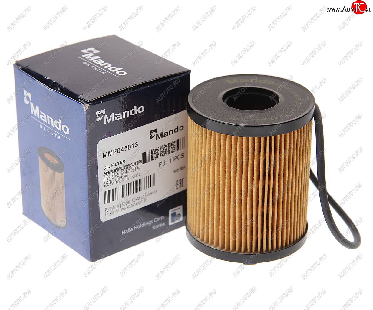 274 р. Фильтр масляный OPEL Astra H,Agila,Meriva,Corsa (03-) (D/1.3 CDTI) MANDO MANDO mmf045013 MANDO mmf045013  с доставкой в г. Воронеж