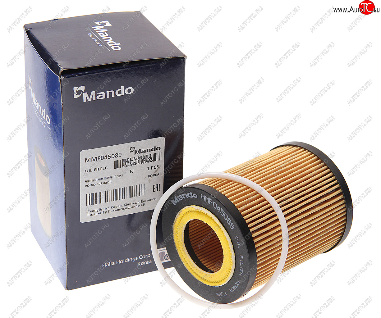 459 р. Фильтр масляный LAND ROVER Freelander (06-12) (3.2) VOLVO S80 (06-),XC70 (07-) (3.03.2) MANDO MANDO mmf045089  с доставкой в г. Воронеж