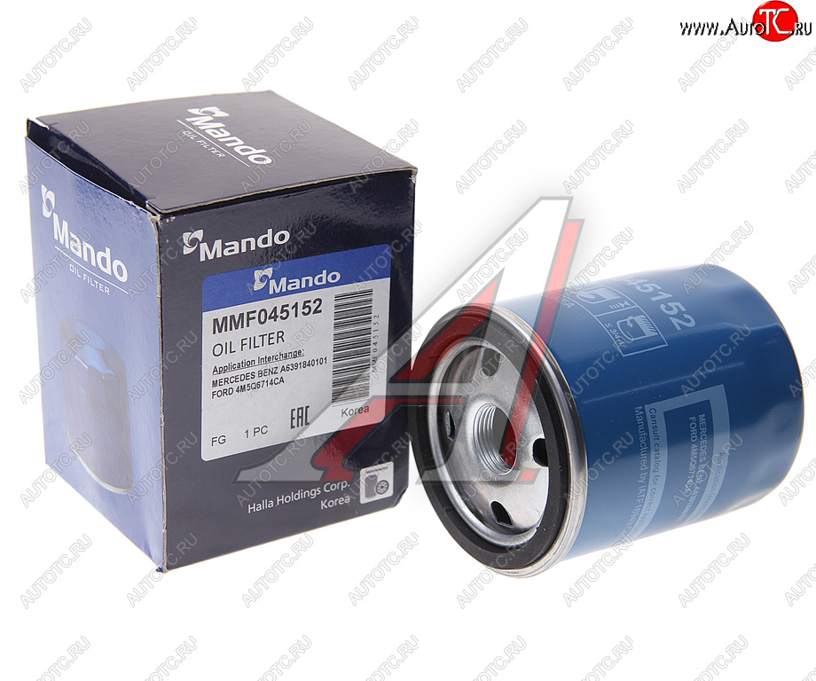 299 р. Фильтр масляный FORD Focus 2 (04-) (1.8 TDCI) MANDO MANDO mmf045152 MANDO mmf045152  с доставкой в г. Воронеж