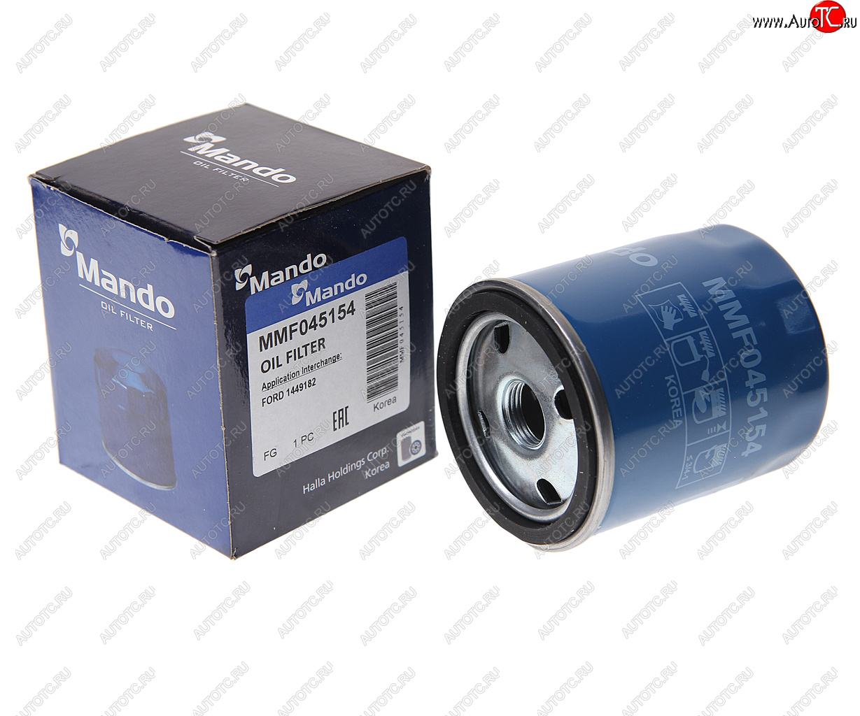 264 р. Фильтр масляный FORD Ranger (06-),MAZDA BT-50 MANDO MANDO mmf045154 MANDO mmf045154  с доставкой в г. Воронеж