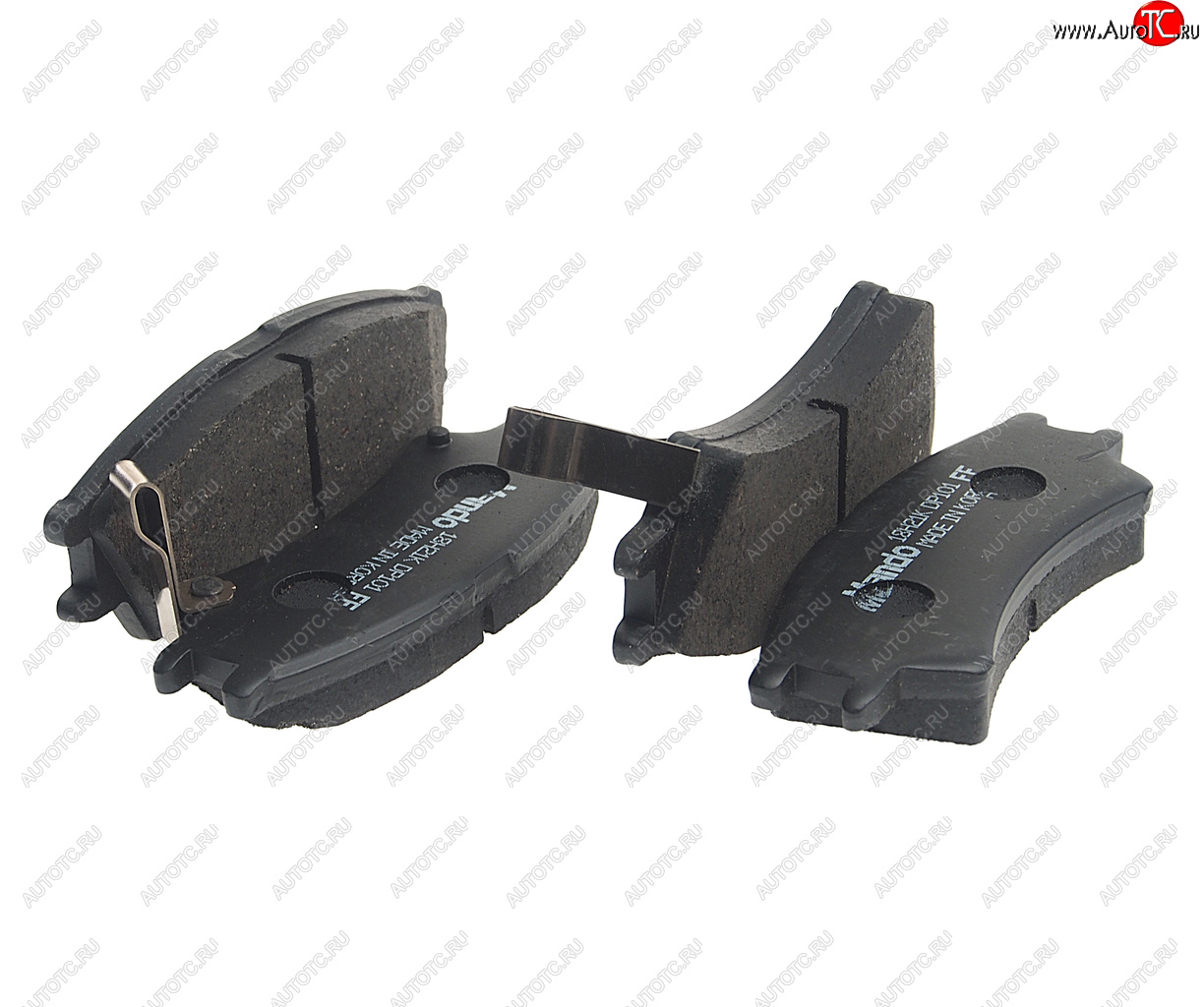 399 р. Колодки тормозные передние (4шт.) MANDO Hyundai Atos MX рестайлинг (2004-2007)  с доставкой в г. Воронеж