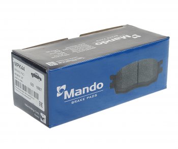 2 799 р. Колодки тормозные передние R15 (4шт.) MANDO Hyundai Sonata LF рестайлинг (2017-2019)  с доставкой в г. Воронеж. Увеличить фотографию 2