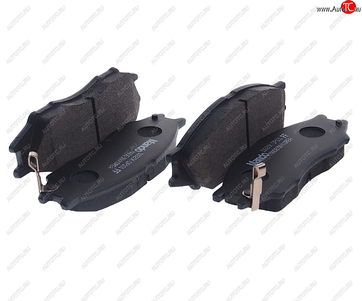 929 р. Колодки тормозные передние (4шт.) MANDO Nissan Almera Classic седан B10 (2006-2013)  с доставкой в г. Воронеж
