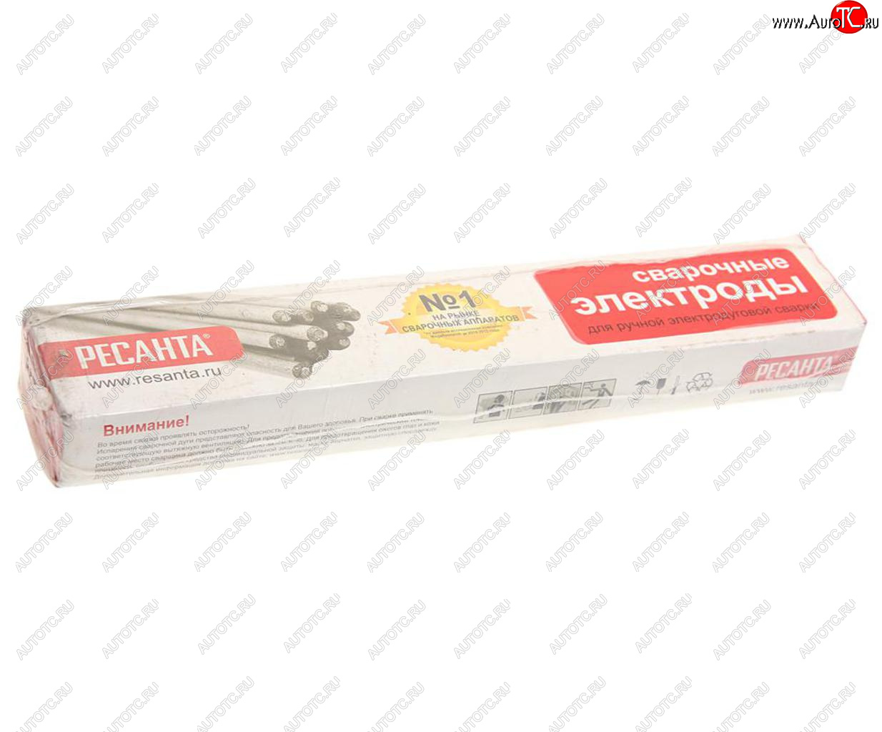 1 379 р. Электрод сварочный d=2.5мм 3кг РЕСАНТА РЕСАНТА мр-3 71619  с доставкой в г. Воронеж