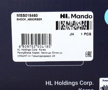 4 999 р. Амортизатор HONDA CR-V (95-02) передний левыйправый газовый MANDO MANDO mss015460  с доставкой в г. Воронеж. Увеличить фотографию 4