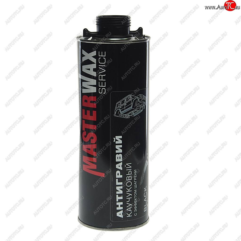 759 р. Антигравий черный 1л с эффектом шагрени MASTERWAX MASTERWAX mw030701  с доставкой в г. Воронеж