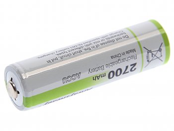 539 р. Батарейка AA HR6 1.2V аккумулятор Ni-MH 2700mAh бокс 2шт. (цена за 1шт.) CAMELION CAMELION nh-aa2700bp2  с доставкой в г. Воронеж. Увеличить фотографию 2