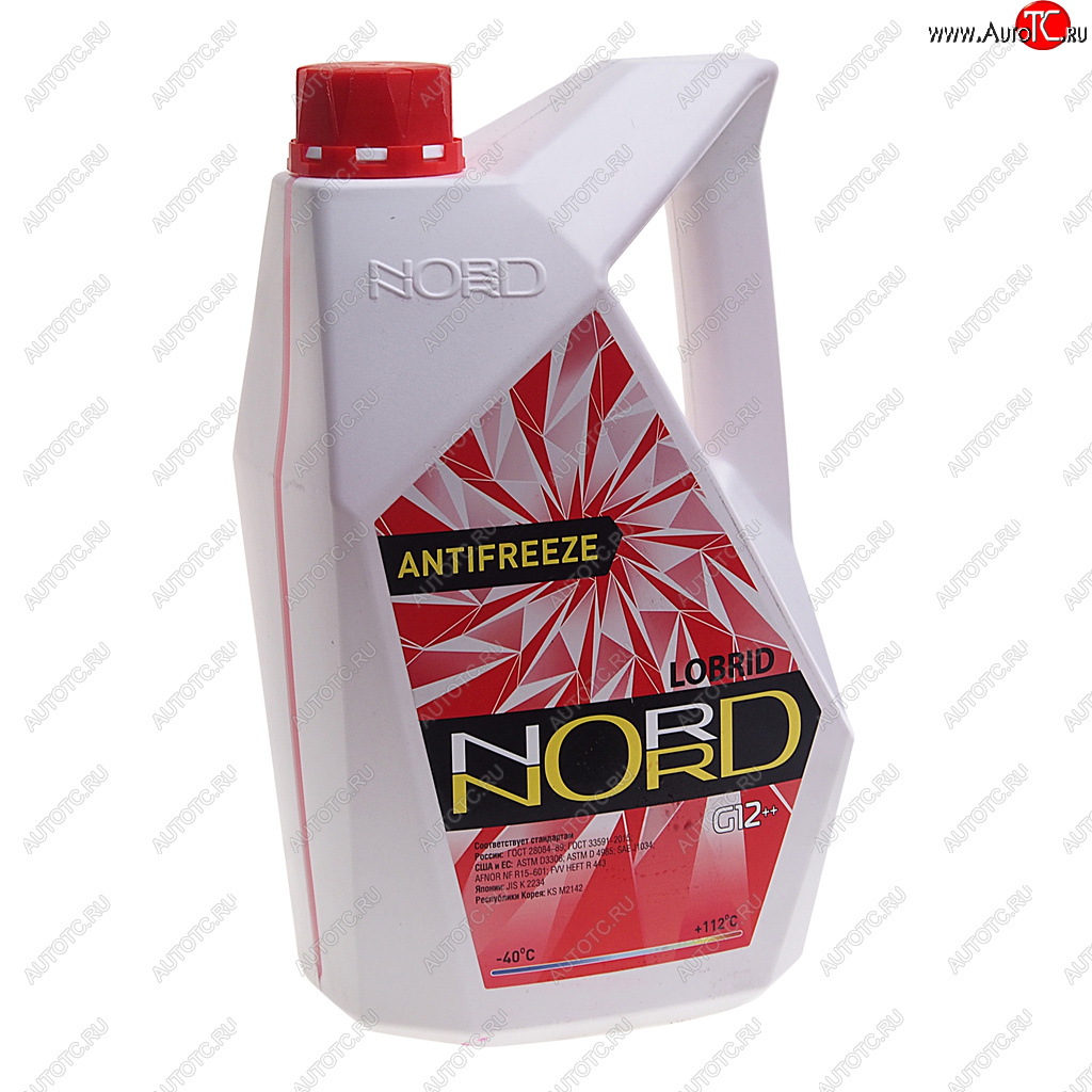 699 р. Антифриз красный -40C 3кг NORD NORD nr22243  с доставкой в г. Воронеж