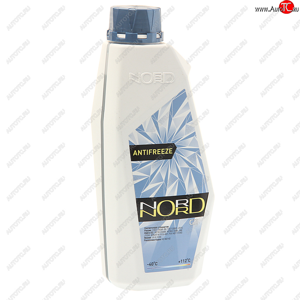 268 р. Антифриз синий -40C 1кг NORD NORD nsw20294  с доставкой в г. Воронеж