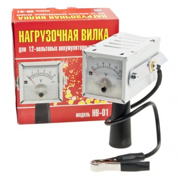 1 699 р. Вилка нагрузочная для измерения заряда АКБ 12V, емкость до 190Ач, ток нагрузки 100А ОРИОН ОРИОН нв-01  с доставкой в г. Воронеж. Увеличить фотографию 2