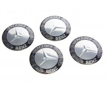 Эмблема диска колесного MERCEDES (5.6см) металл комплект 4шт. MASHINOKOM MASHINOKOM nzd 036