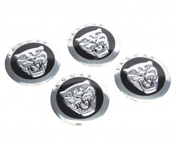 Эмблема диска колесного JAGUAR №2 (6см) металл комплект 4шт. MASHINOKOM MASHINOKOM nzd6 075-1
