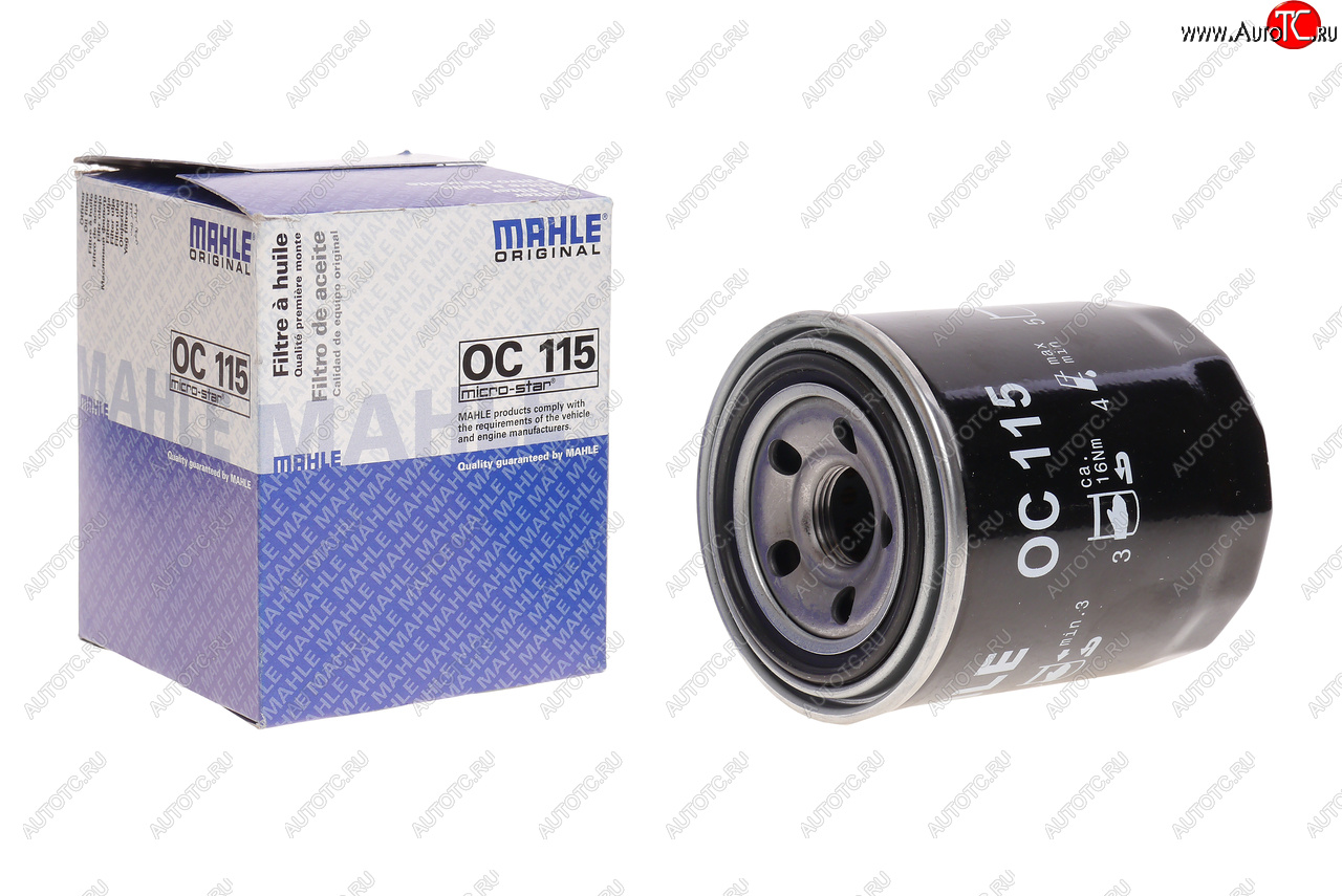859 р. Фильтр масляный MITSUBISHI FORD ROVER MAHLE MAHLE oc115  с доставкой в г. Воронеж