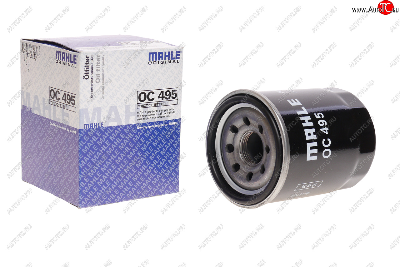 929 р. Фильтр масляный MITSUBISHI Lancer 10 (09-) (1.5) MAHLE MAHLE oc495  с доставкой в г. Воронеж