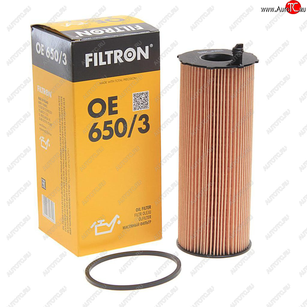 729 р. Фильтр масляный VW Touareg (04-10) (3.0 TDI) AUDI Q7 (06-) (3.04.0 TDI) FILTRON FILTRON oe6503  с доставкой в г. Воронеж