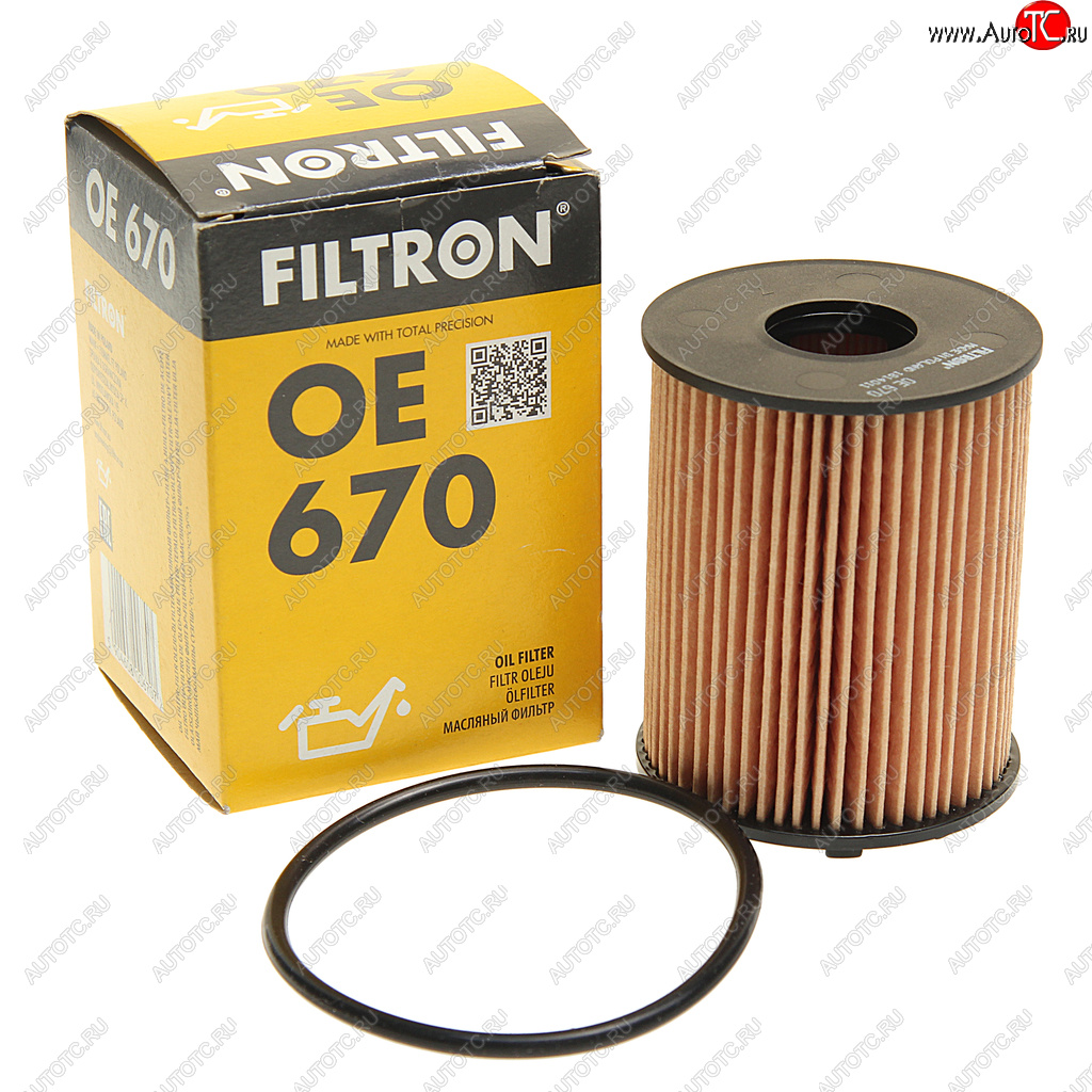 299 р. Фильтр масляный OPEL Astra H,Agila,Meriva,Corsa (03-) (D1.3 CDTI) FILTRON FILTRON oe670  с доставкой в г. Воронеж