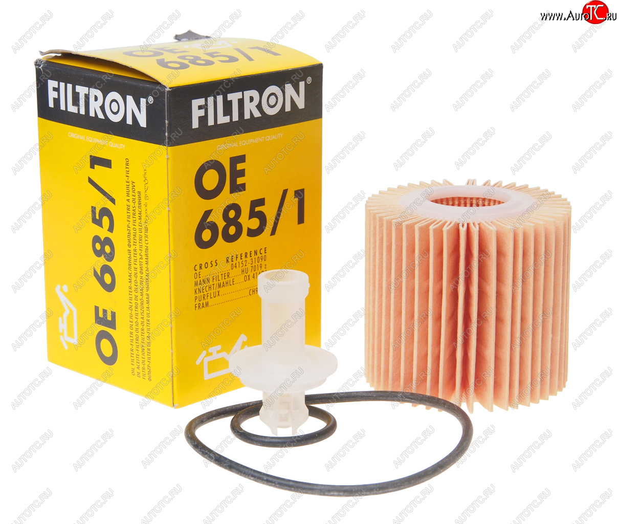 479 р. Фильтр масляный TOYOTA Camry (3.5) (09-) FILTRON FILTRON oe6851  с доставкой в г. Воронеж
