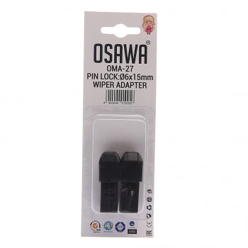 Адаптер щетки стеклоочистителя PIN LOCK 6Х15мм комплект (2шт.) OSAWA OSAWA oma-27
