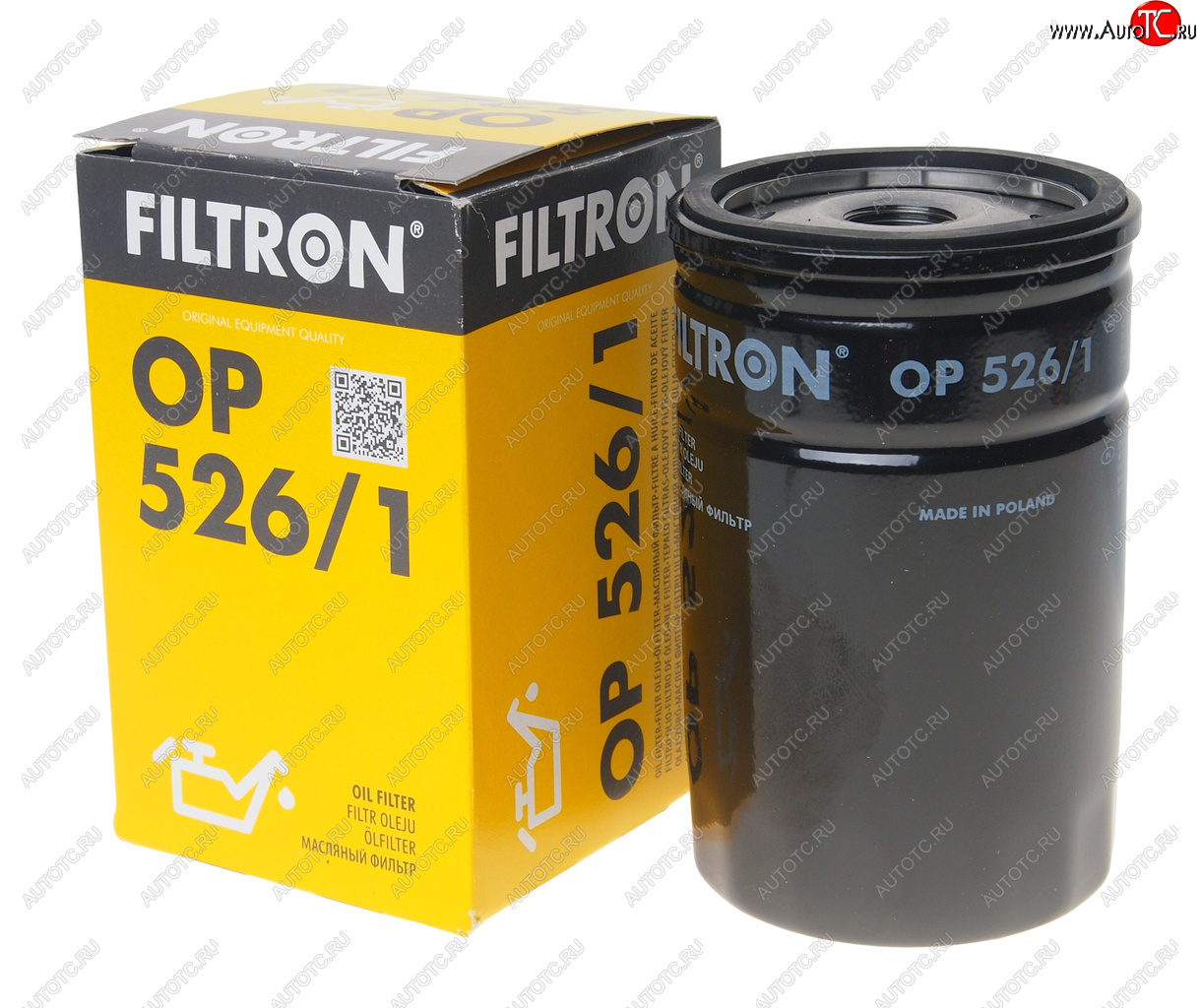 569 р. Фильтр масляный VW AUDI SEAT SKODA (90-09-) FILTRON FILTRON op5261  с доставкой в г. Воронеж
