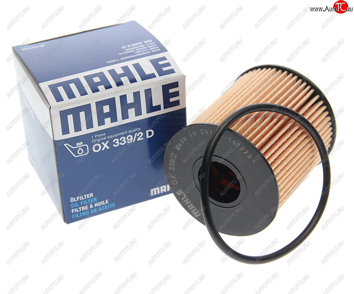 989 р. Фильтр масляный PEUGEOT Boxer CITROEN Jumper FIAT Ducato FORD Transit (06-) MAHLE MAHLE ox3392d  с доставкой в г. Воронеж