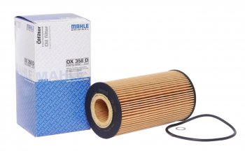 Фильтр масляный VW Phaeton (03-) AUDI A4 (03-08) MAHLE MAHLE ox358d