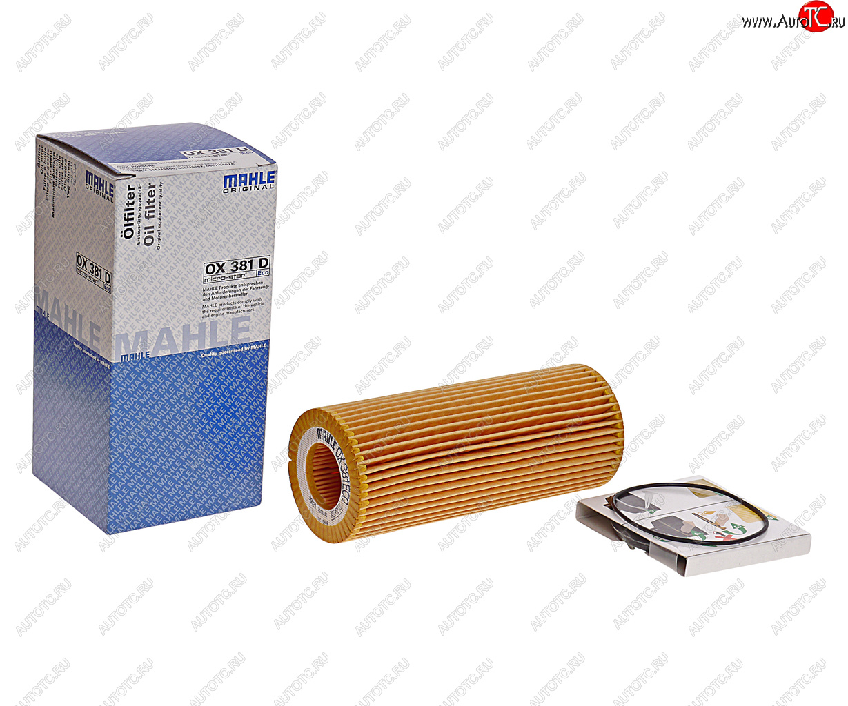 1 299 р. Фильтр масляный VW Touareg AUDI A4,A6,A8,Q5,Q7 (2.83.03.2 FSITFSI) MAHLE MAHLE ox381d  с доставкой в г. Воронеж