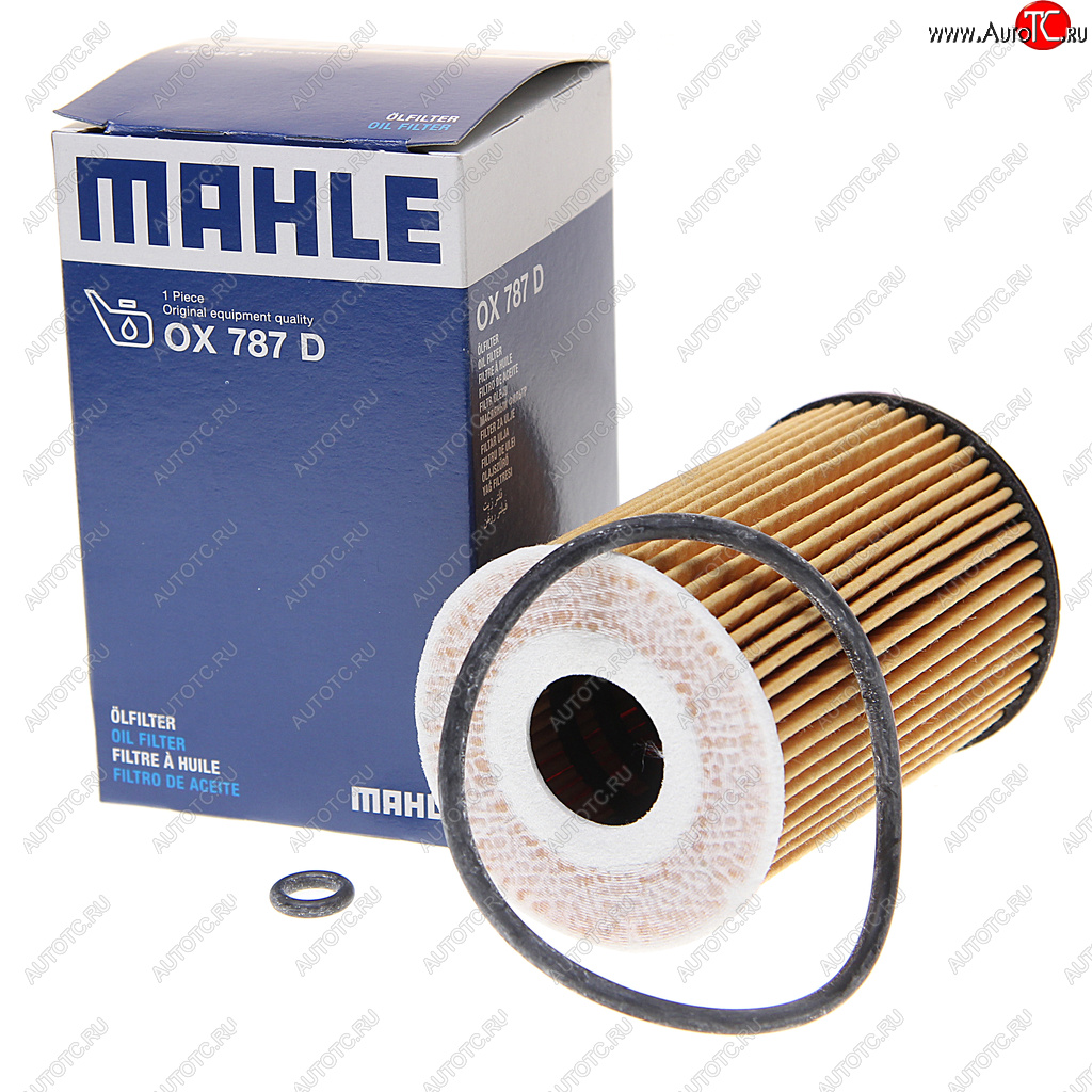 1 099 р. Фильтр масляный VW Golf,Passat (13-) AUDI (13-) MAHLE MAHLE ox787d  с доставкой в г. Воронеж